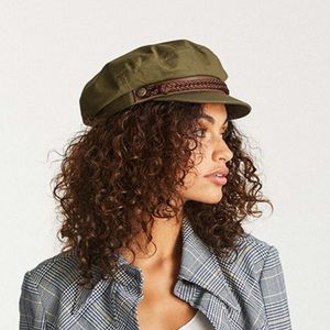 Brixton // Fiddler Hat Olive // Size Small